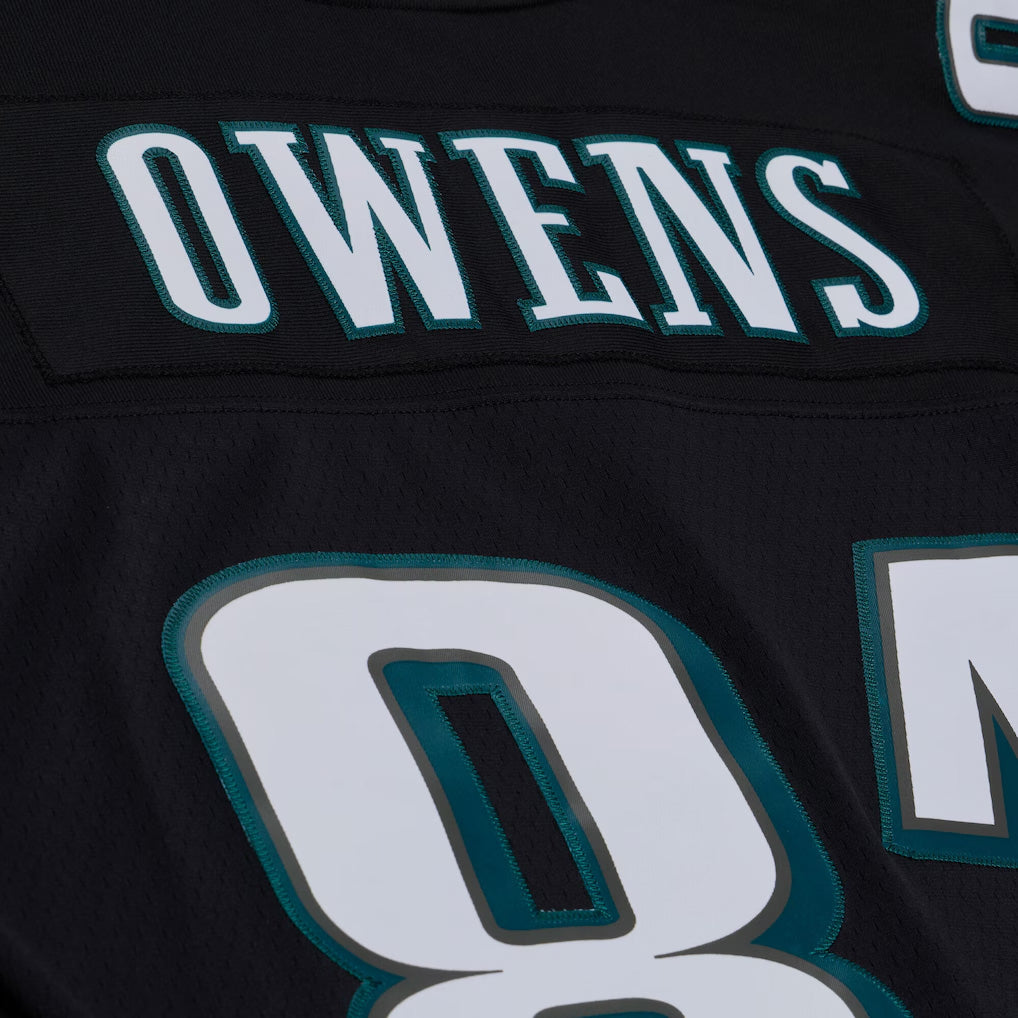 NFL Philadelphia Eagles Terrell Owens Mitchell & Ness 2004 Legacy Jersey- Black