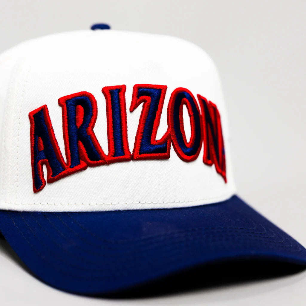 NCAA Arizona Wildcats Woodn Grail Mckale Center Adjustable Hat - White