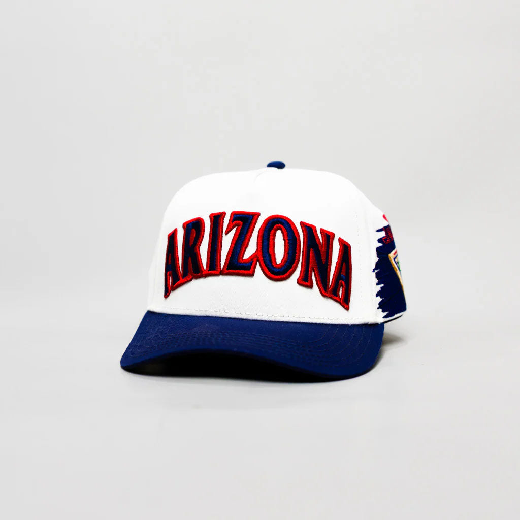 NCAA Arizona Wildcats Woodn Grail Mckale Center Adjustable Hat - White
