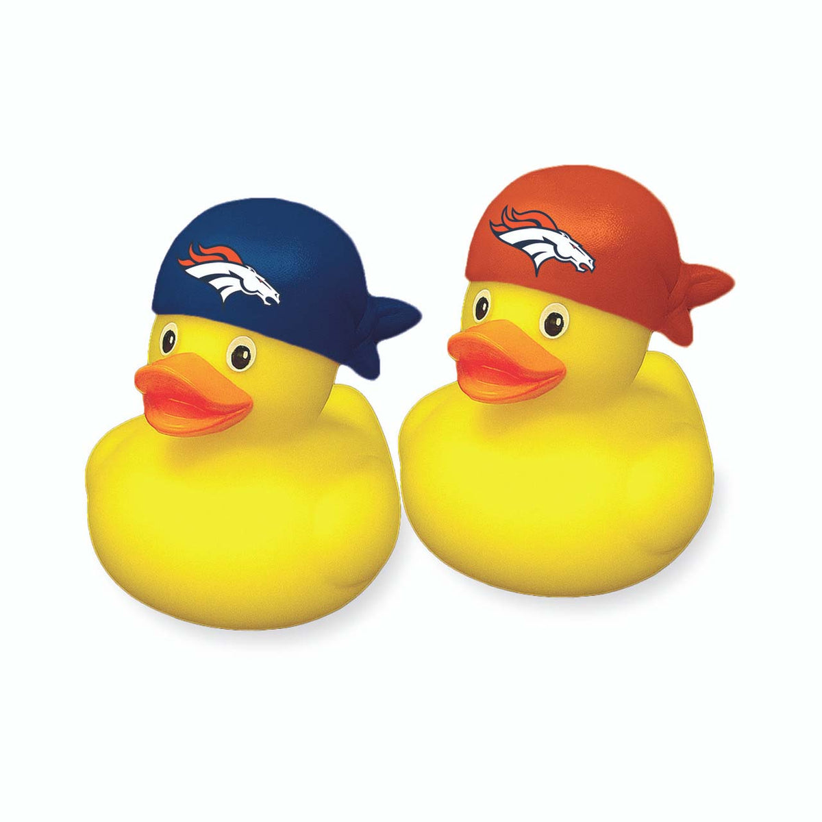 NFL Denver Broncos Aminco Rubber Duck 2-Pack