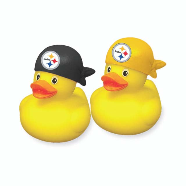 NFL Pittsburgh Steelers Aminco Rubber Duck 2-Pack