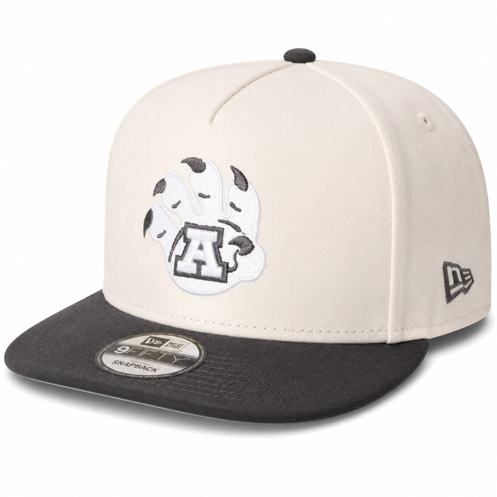 NCAA Arizona Wildcats New Era Gridiron Chrome 9FIFTY A-Frame- Cream