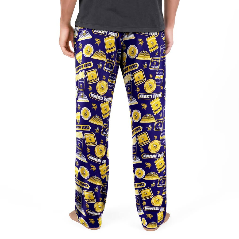 NFL Minnesota Vikings Concepts Sport Grady Pajama Pant- Purple