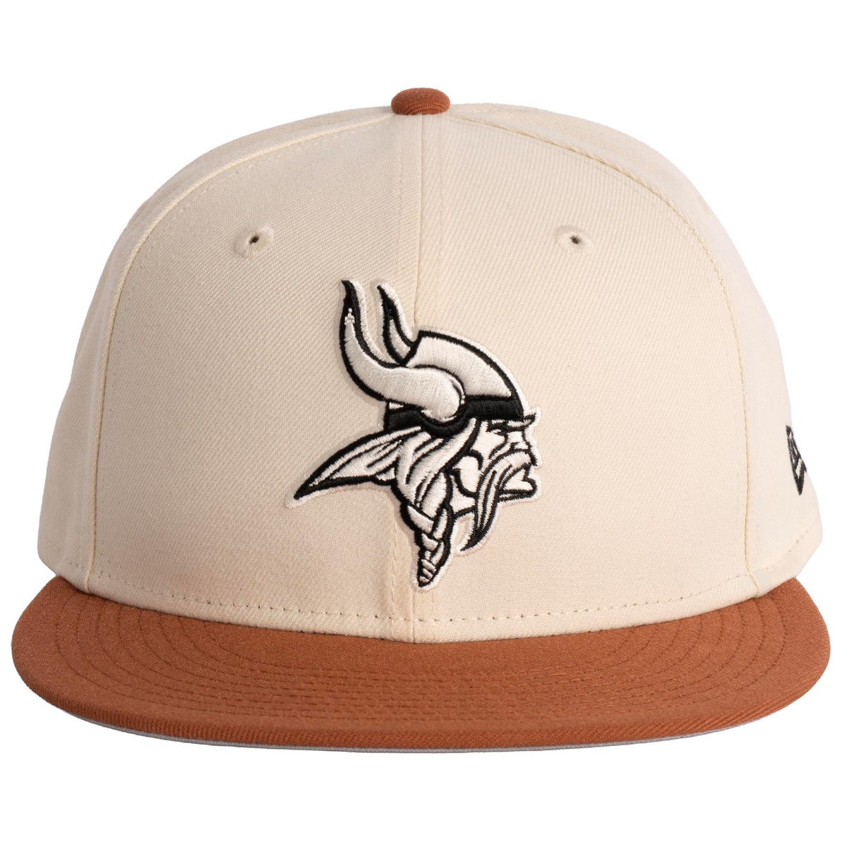 NFL Minnesota Vikings New Era Fieldstone 9FIFTY Snapback Hat- Light Cream