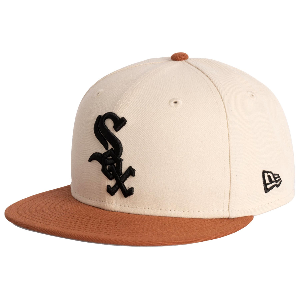 MLB Chicago White Sox New Era Fieldstone 9FIFTY Snapback Hat- Light Cream