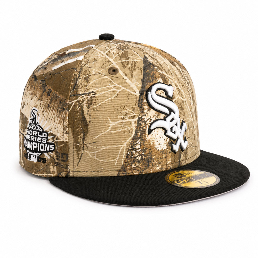 MLB Chicago White Sox New Era Team Terrain 59FIFTY Fitted Hat- Real Tree