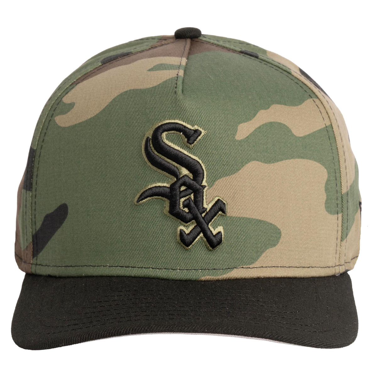 MLB Chicago White Sox New Era Woodland Ops 9FIFTY A-Frame Snapback Hat- Camo