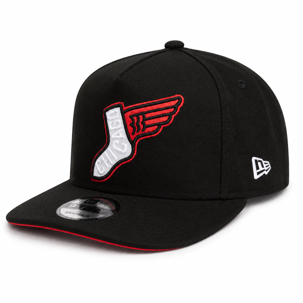 MLB Chicago White Sox New Era City Connect Alternate Undervisor 9FIFTY A-Frame- Black