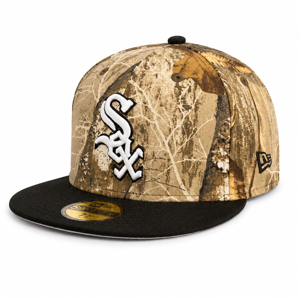 MLB Chicago White Sox New Era Team Terrain 59FIFTY Fitted Hat- Real Tree