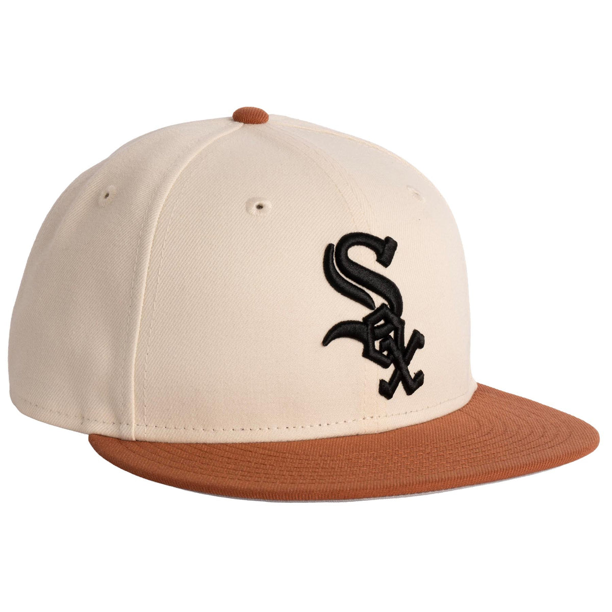MLB Chicago White Sox New Era Fieldstone 9FIFTY Snapback Hat- Light Cream