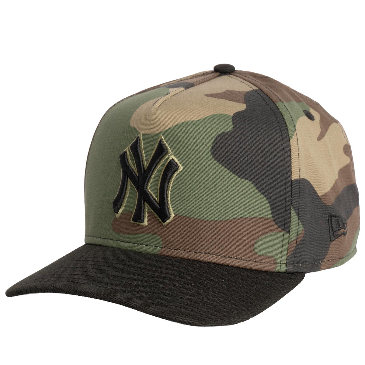 MLB New York Yankees New Era Woodland Ops 9FIFTY A-Frame Snapback Hat- Camo