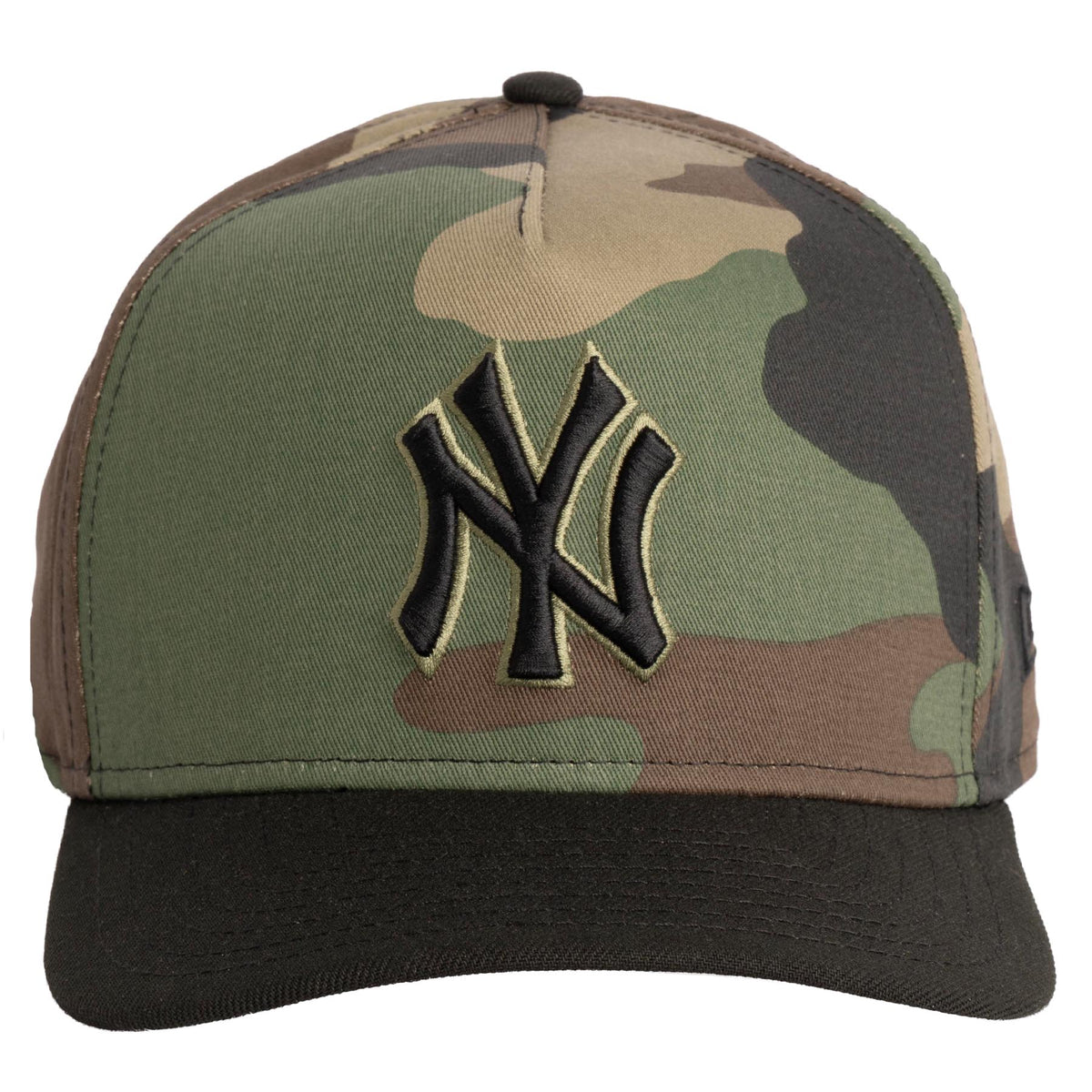 MLB New York Yankees New Era Woodland Ops 9FIFTY A-Frame Snapback Hat- Camo
