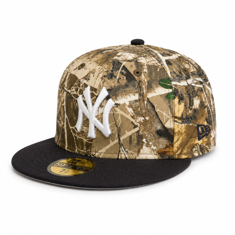 MLB New York Yankees New Era Team Terrain 59FIFTY Fitted Hat- Real Tree