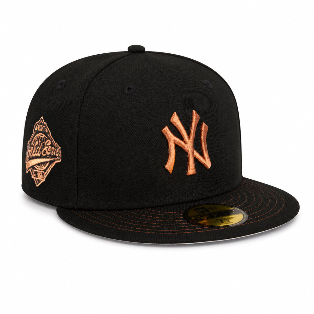 MLB New York Yankees New Era Copper Mine 59FIFTY Fitted Hat - Black