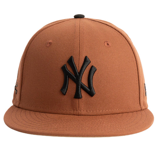 MLB New York Yankees New Era Jolly Roger 59FIFTY Fitted Hat- Brown