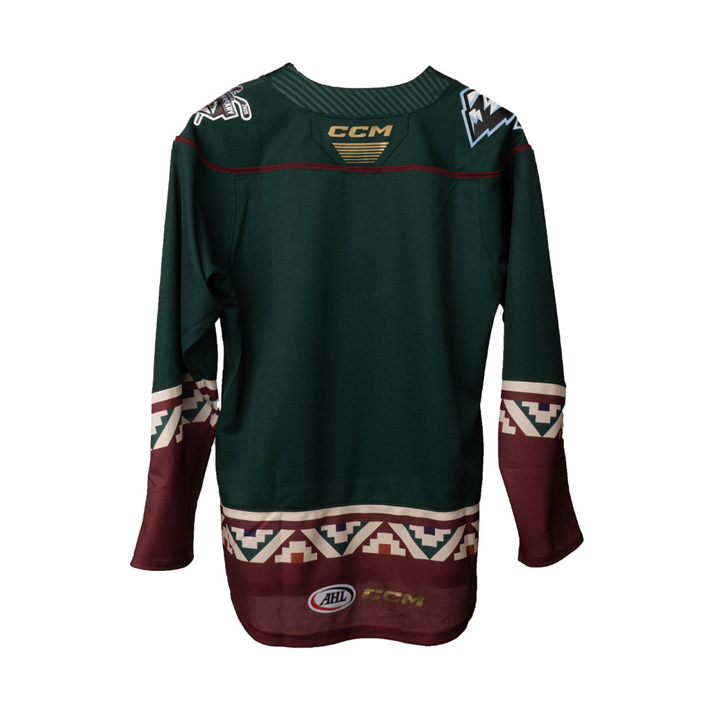 Tucson Roadrunners Youth CCM 2025 Home Jersey - Green