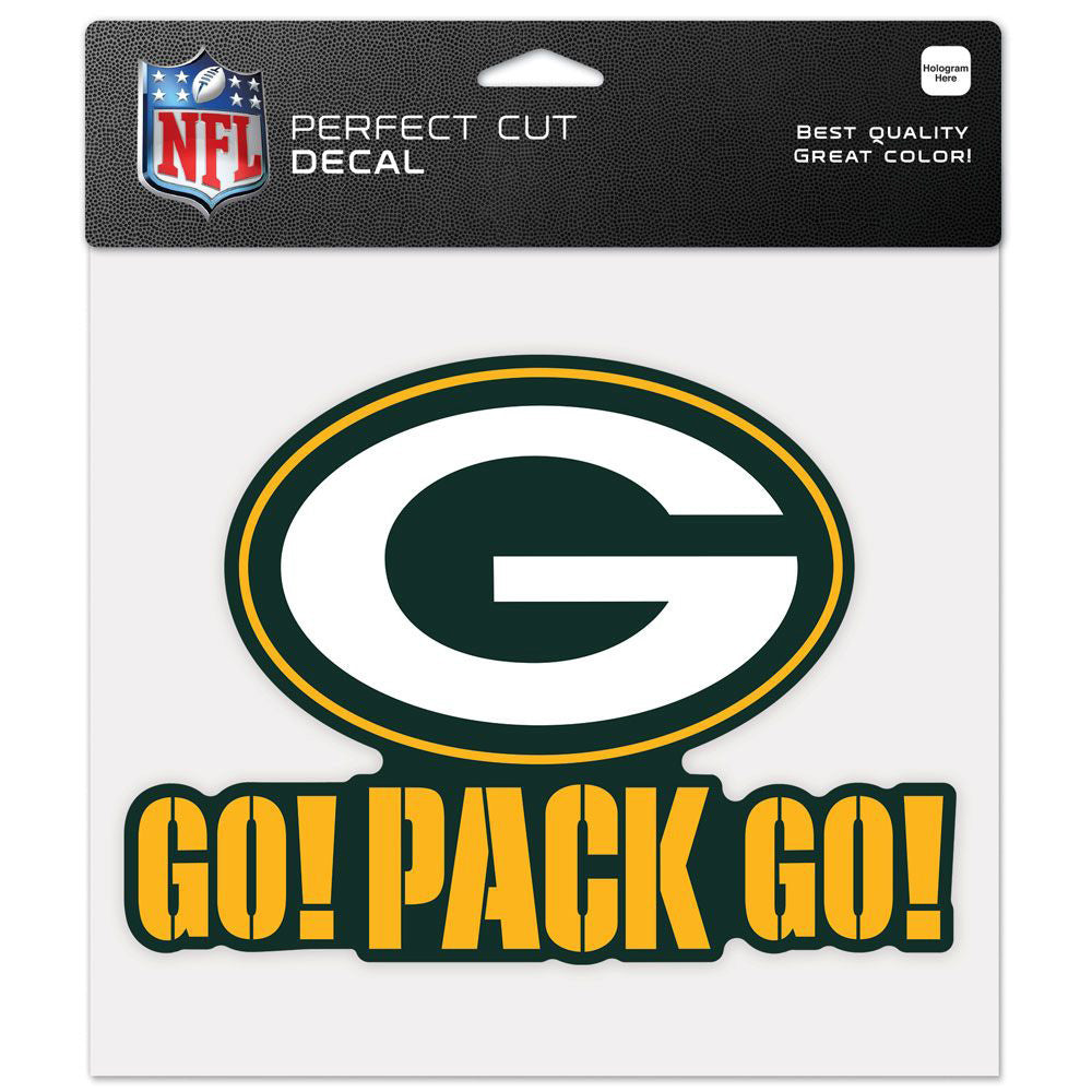 NFL Green Bay Packers WinCraft 8&quot; x 8&quot; Local Team Decal