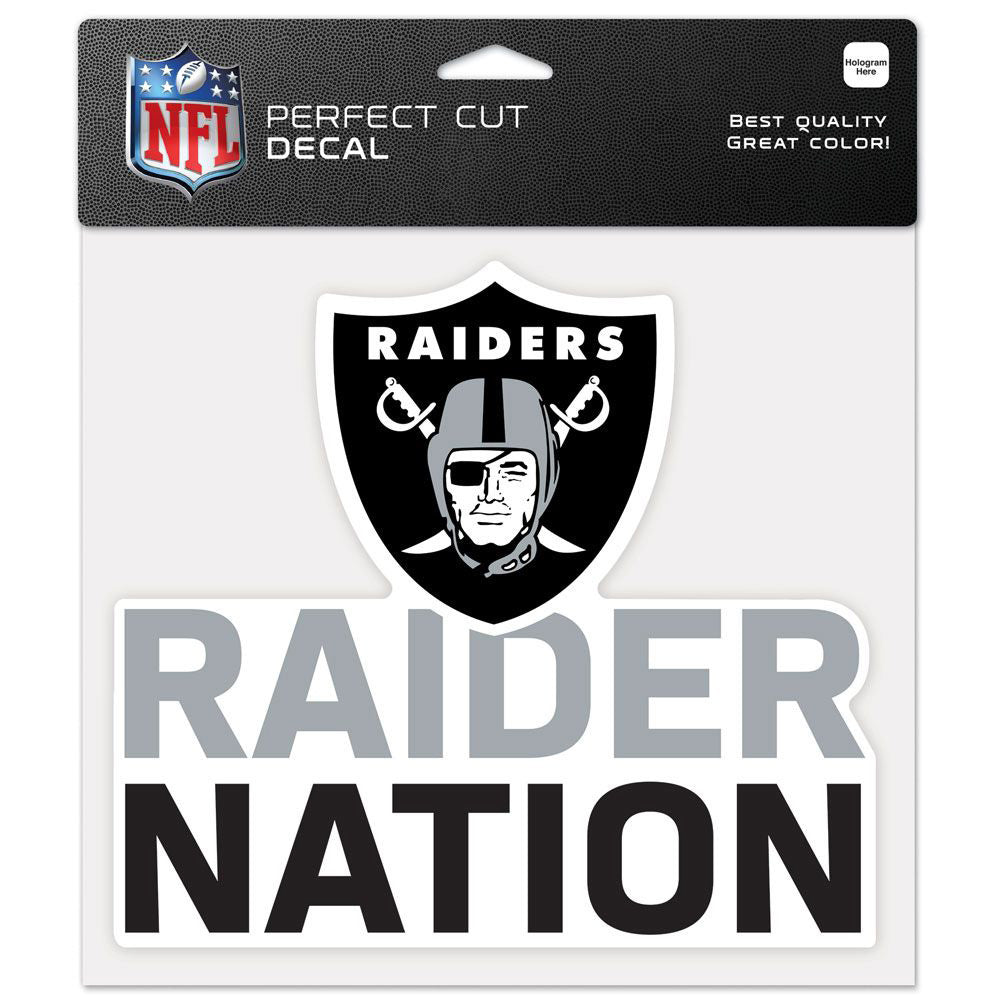 NFL Las Vegas Raiders WinCraft 8" x 8" Local Team Decal