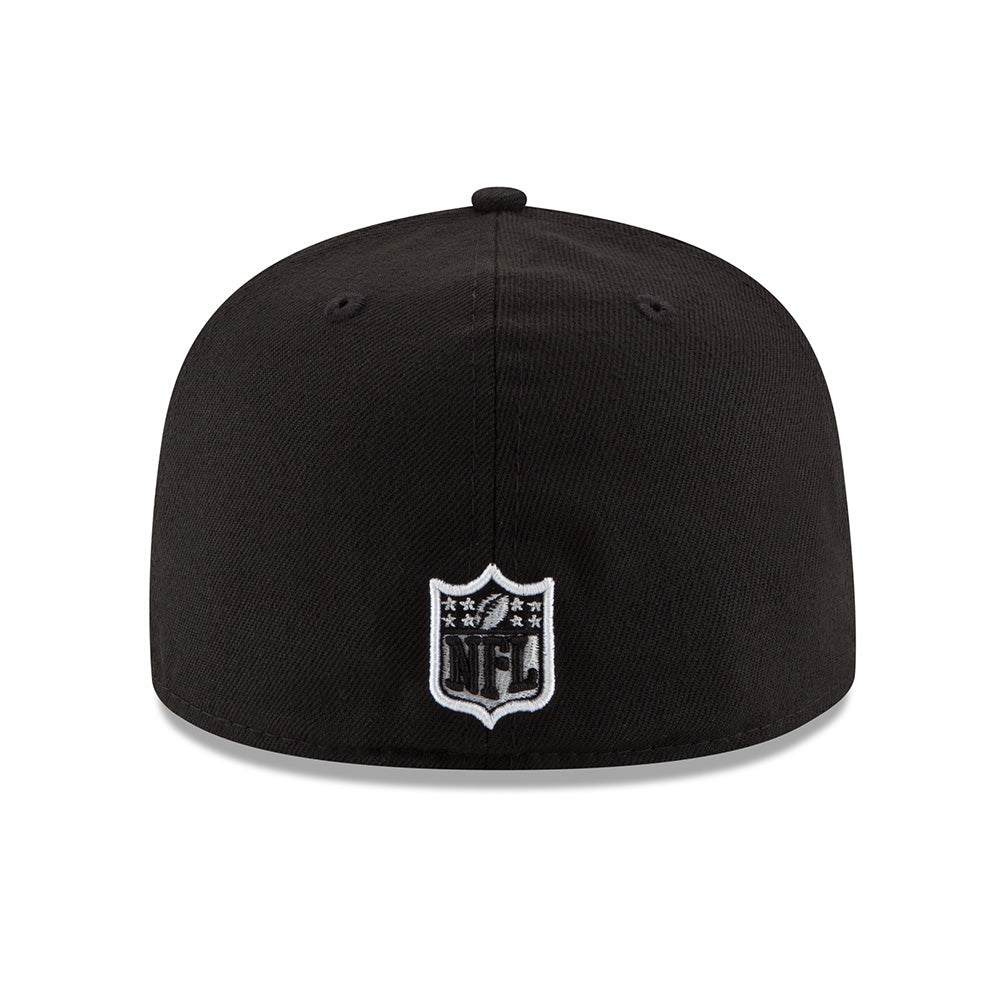 NFL San Francisco 49ers New Era Black &amp; White 59FIFTY Fitted