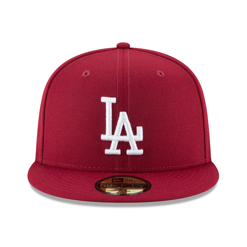 MLB Los Angeles Dodgers New Era Cardinal Basic 59FIFTY Fitted