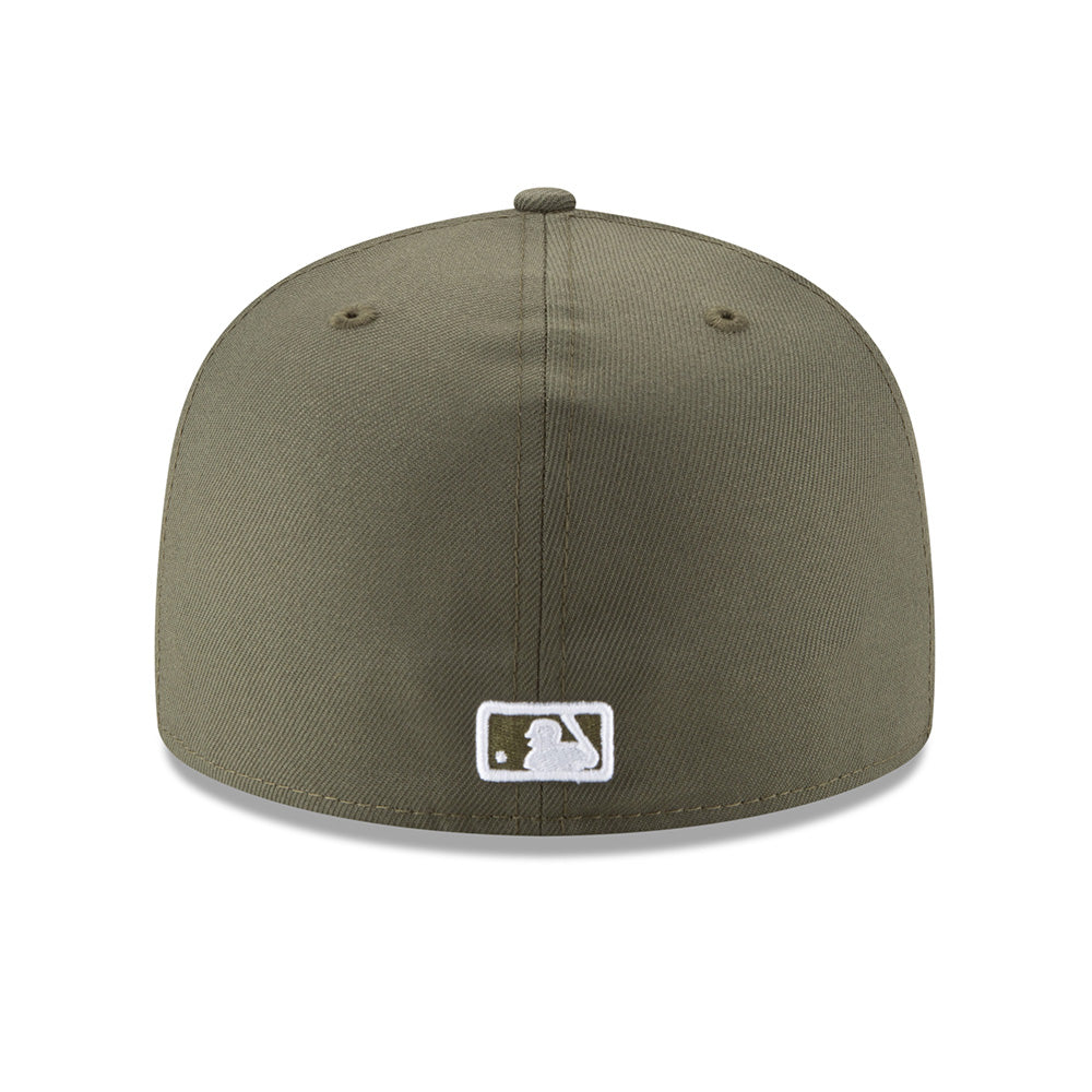 MLB Los Angeles Dodgers New Era Olive Basic 59FIFTY Fitted