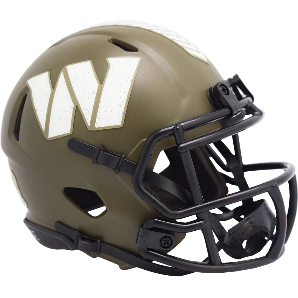 NFL Washington Commanders Riddell &#39;22 Salute to Service Mini Speed Helmet