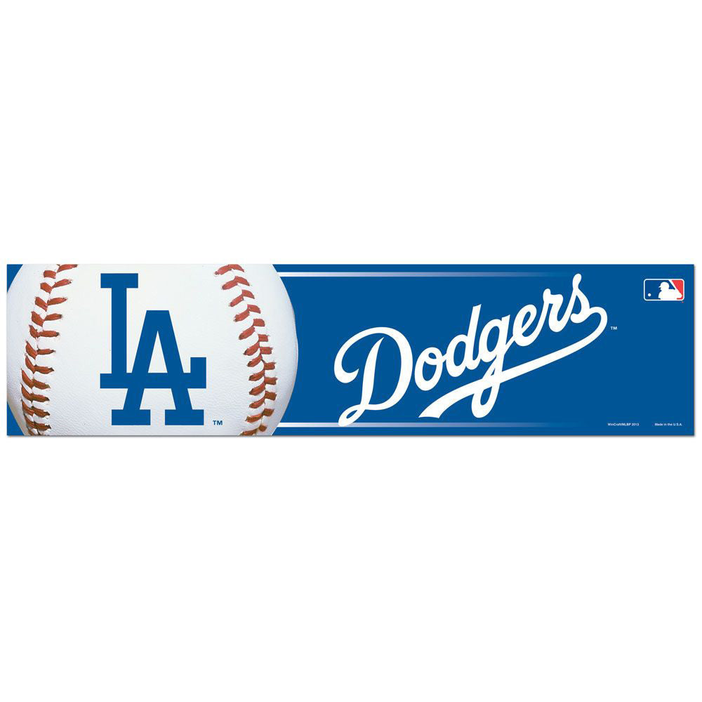 MLB Los Angeles Dodgers WinCaft Bumper Sticker