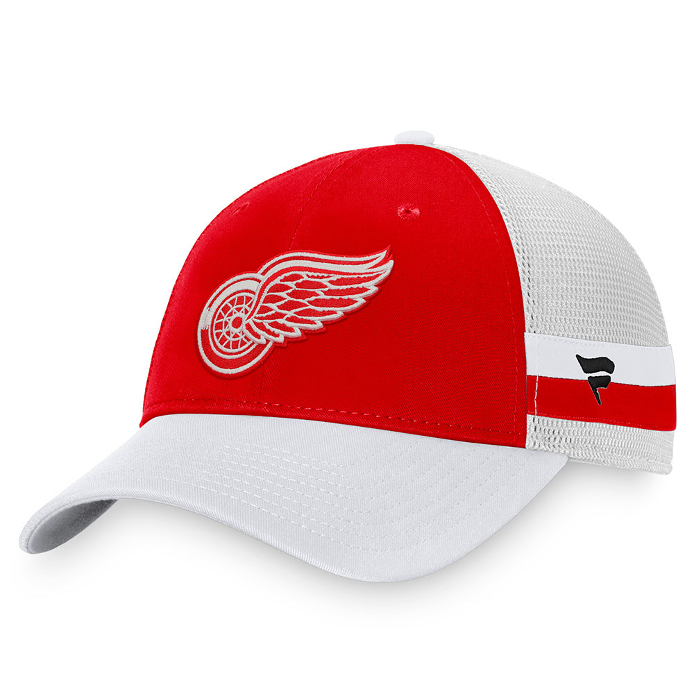 NHL Detroit Red Wings Fanatics Authentic Pro Breakaway Trucker Adjustable