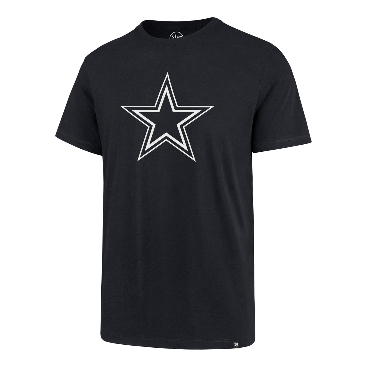 NFL Dallas Cowboys &#39;47 Logo Imprint Super Rival T-Shirt - Navy