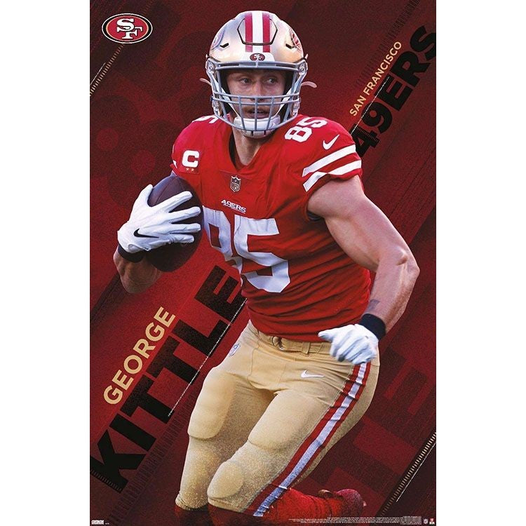 NFL San Francisco 49ers George Kittle Trends Wall Poster