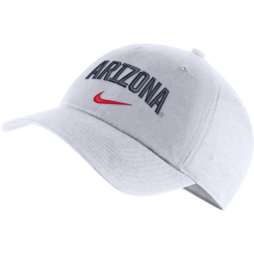 NCAA Arizona Wildcats Nike Essential Wordmark H86 Hat - White