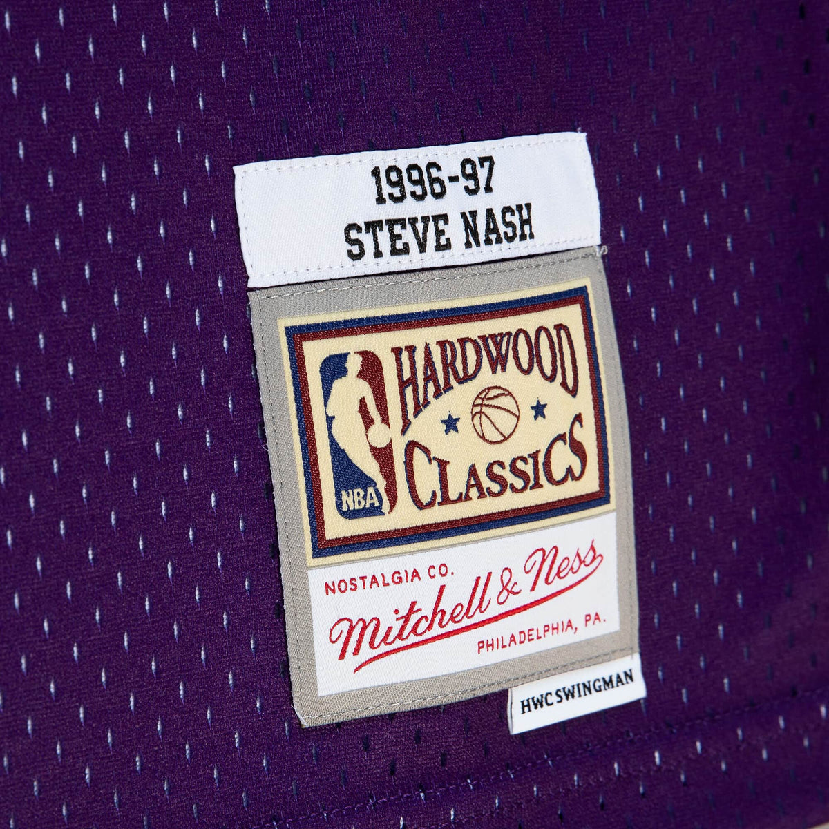 NBA Phoenix Suns Steve Nash Mitchell &amp; Ness Hardwood Classics 1996 Retro Swingman Jersey