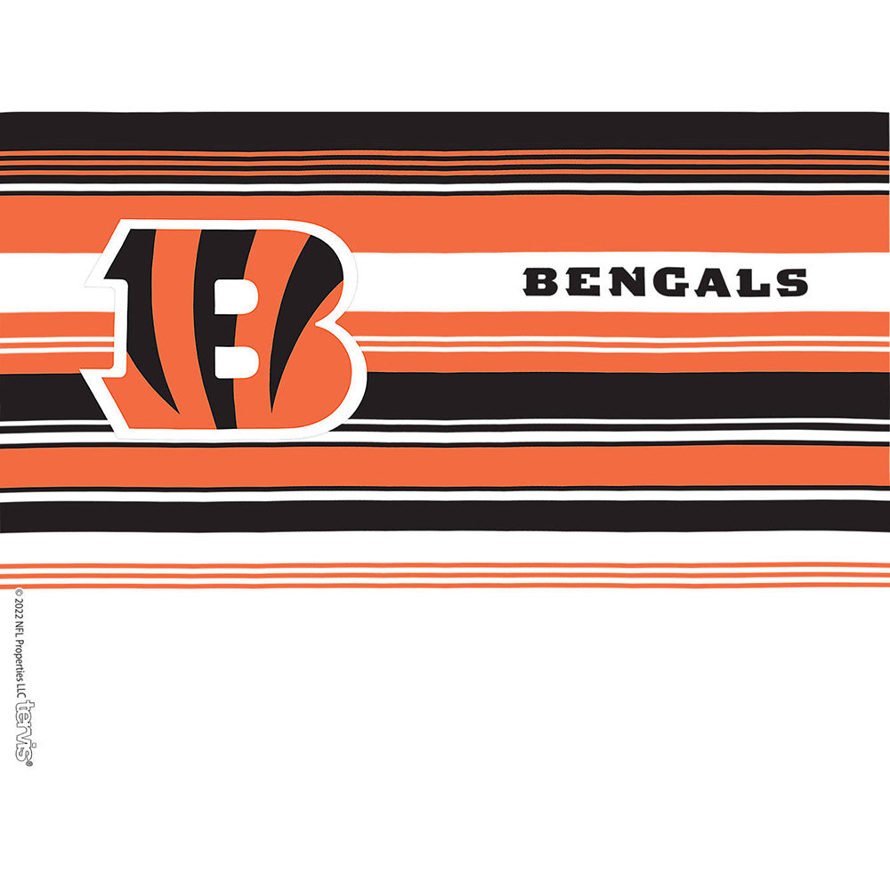 NFL Cincinnati Bengals Tervis 24oz Hype Stripes Travel Tumbler