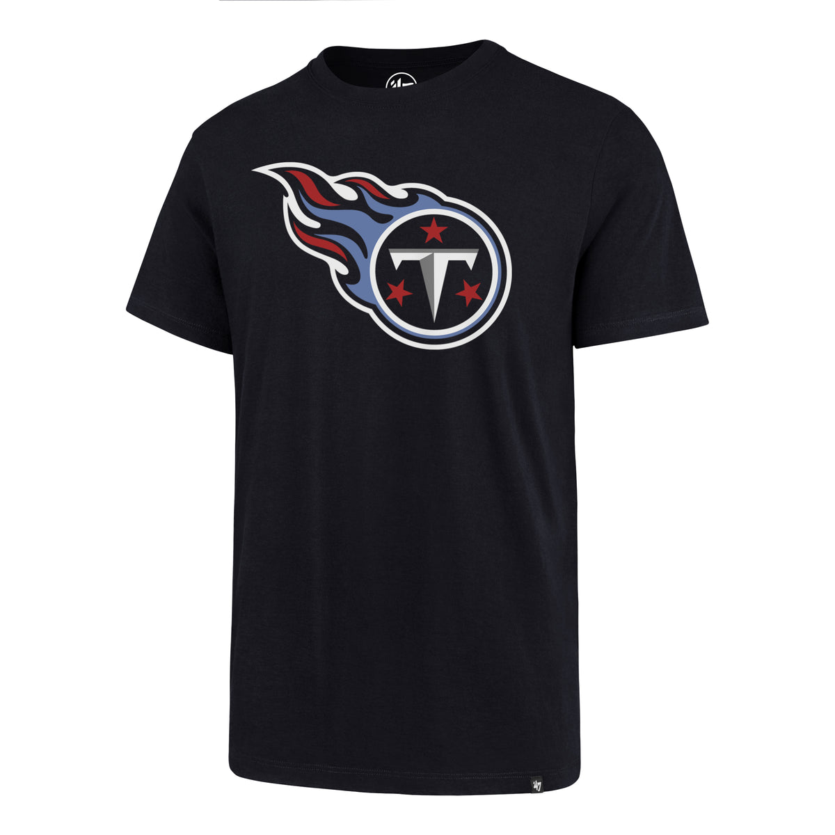 NFL Tennessee Titans &#39;47 Logo Imprint Super Rival T-Shirt - Navy