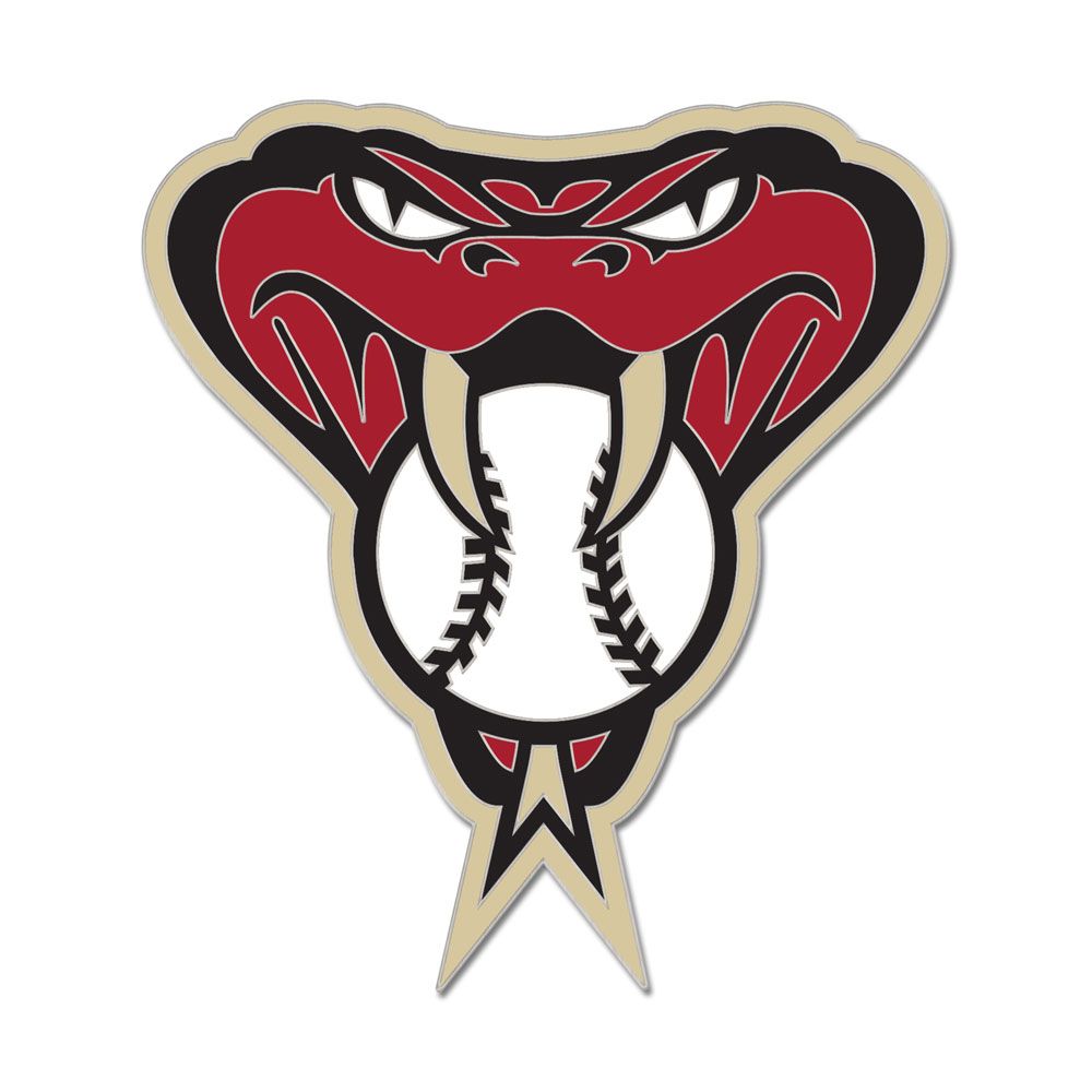 MLB Arizona Diamondbacks WinCraft Secondary Logo Lapel Pin