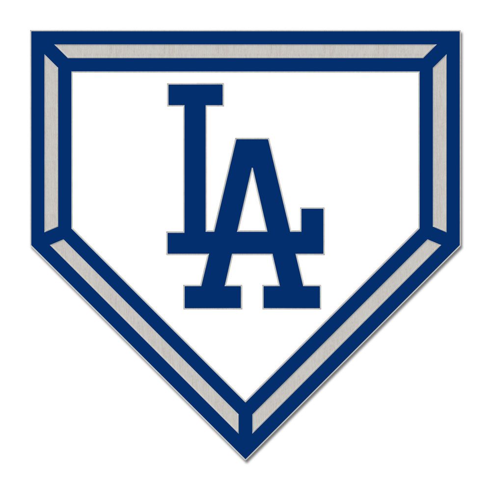 MLB Los Angeles Dodgers WinCraft Home Plate Enamel Pin