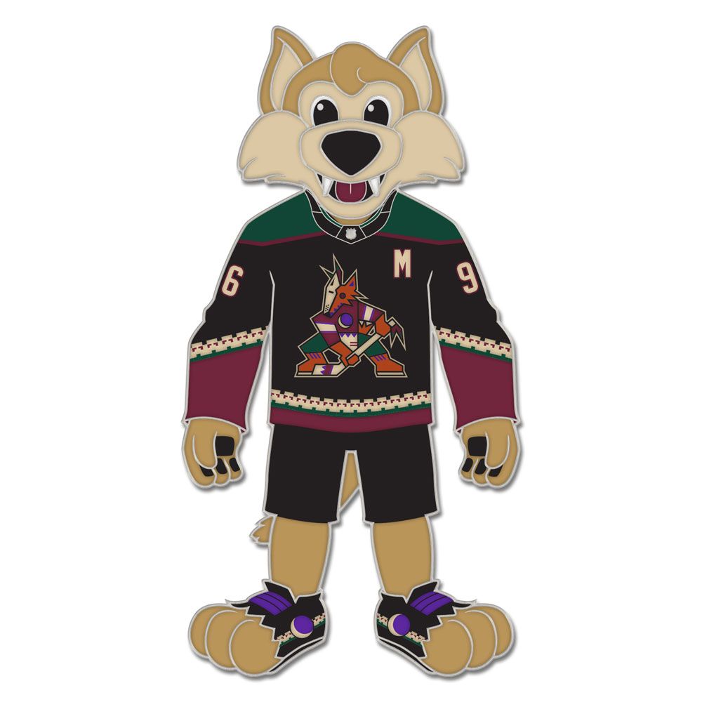 NHL Arizona Coyotes WinCraft Mascot Enamel Pin