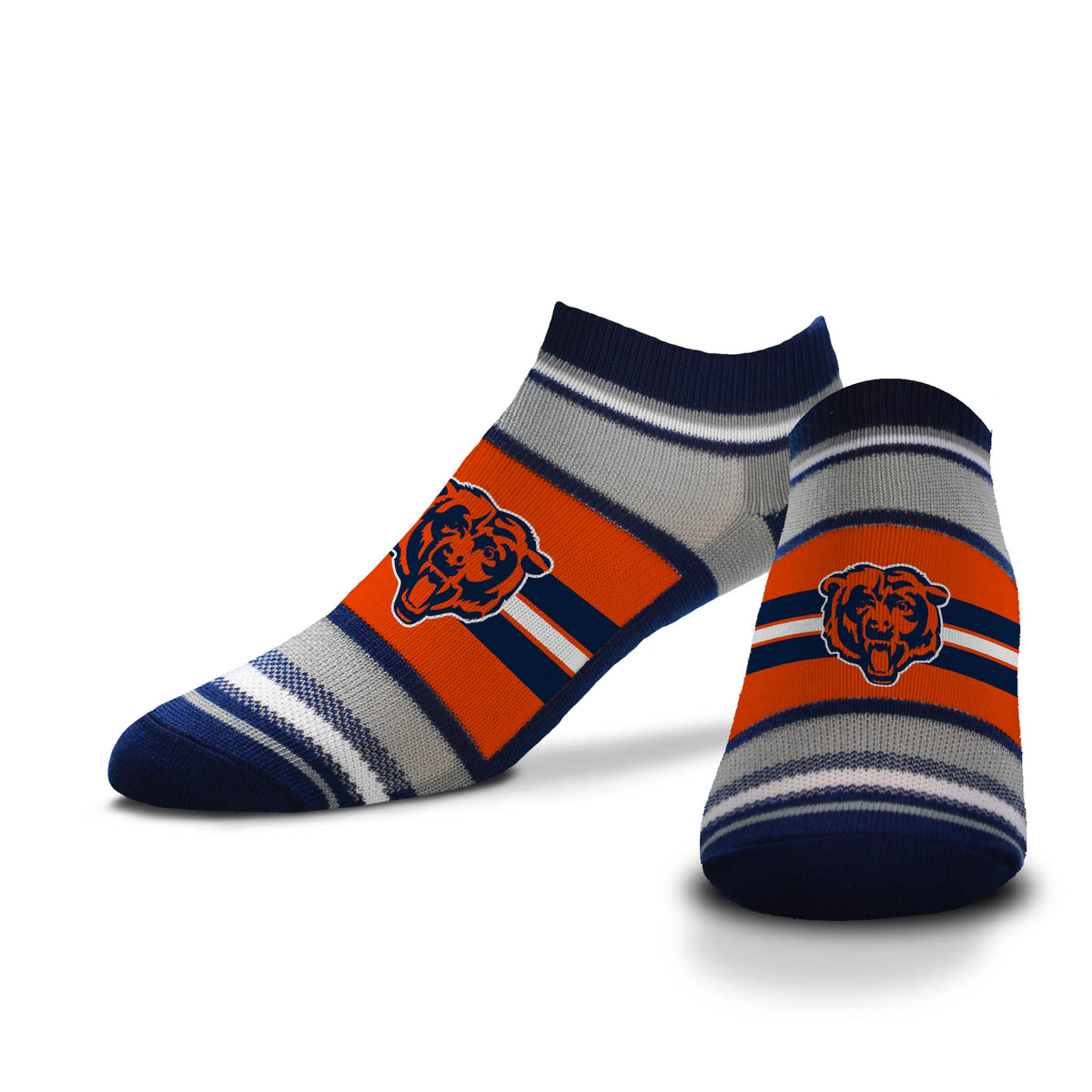 NFL Chicago Bears For Bare Feet Streak Socks