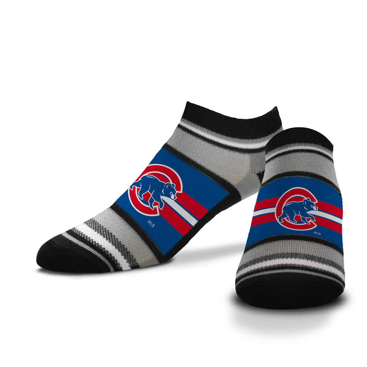MLB Chicago Cubs For Bare Feet Streak Socks