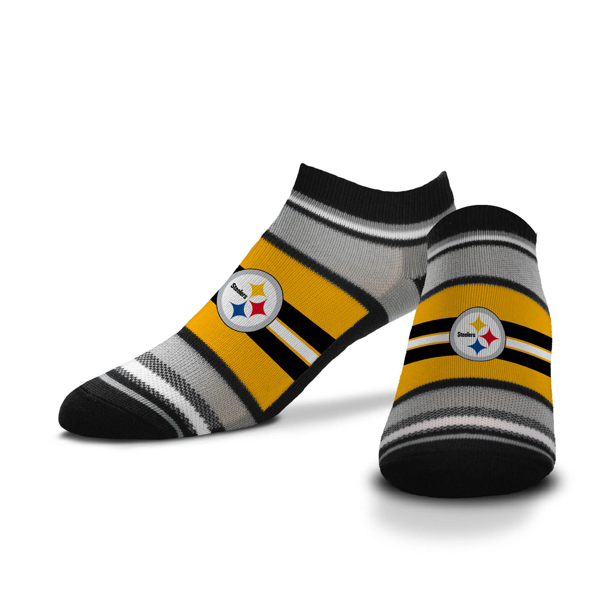 NFL Pittsburgh Steelers For Bare Feet Streak Socks