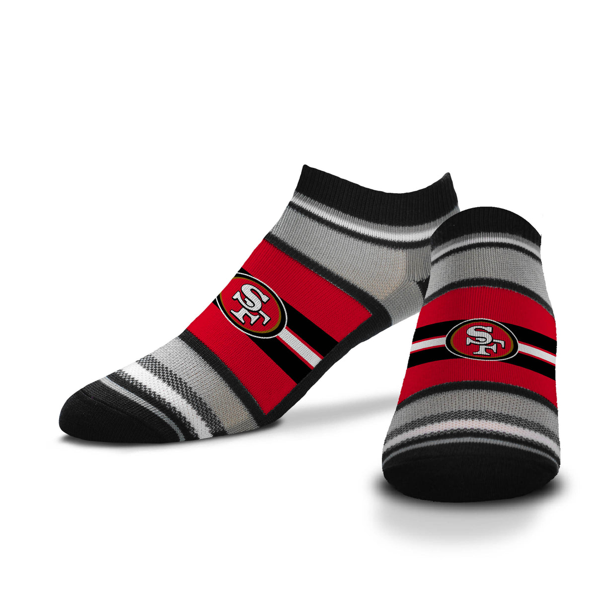 NFL San Francisco 49ers For Bare Feet Streak Socks