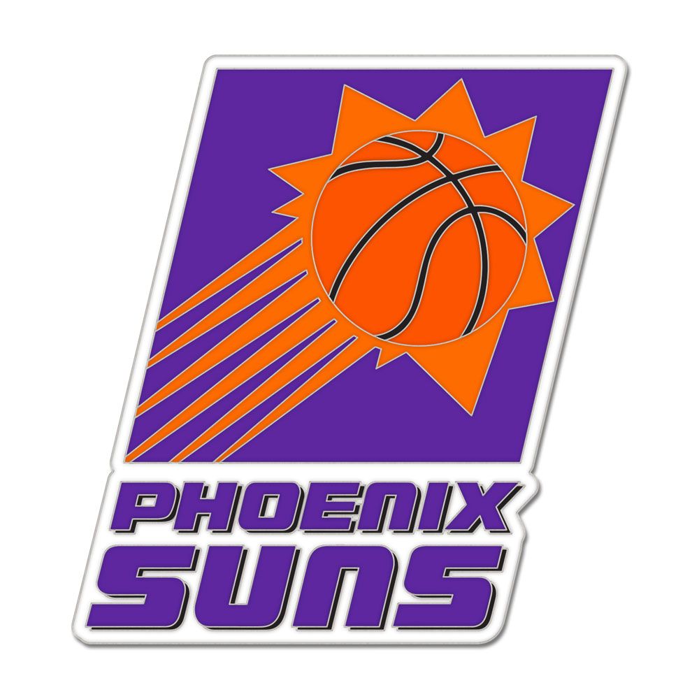 NBA Phoenix Suns WinCraft Hardwood Classics Logo Enamel Pin
