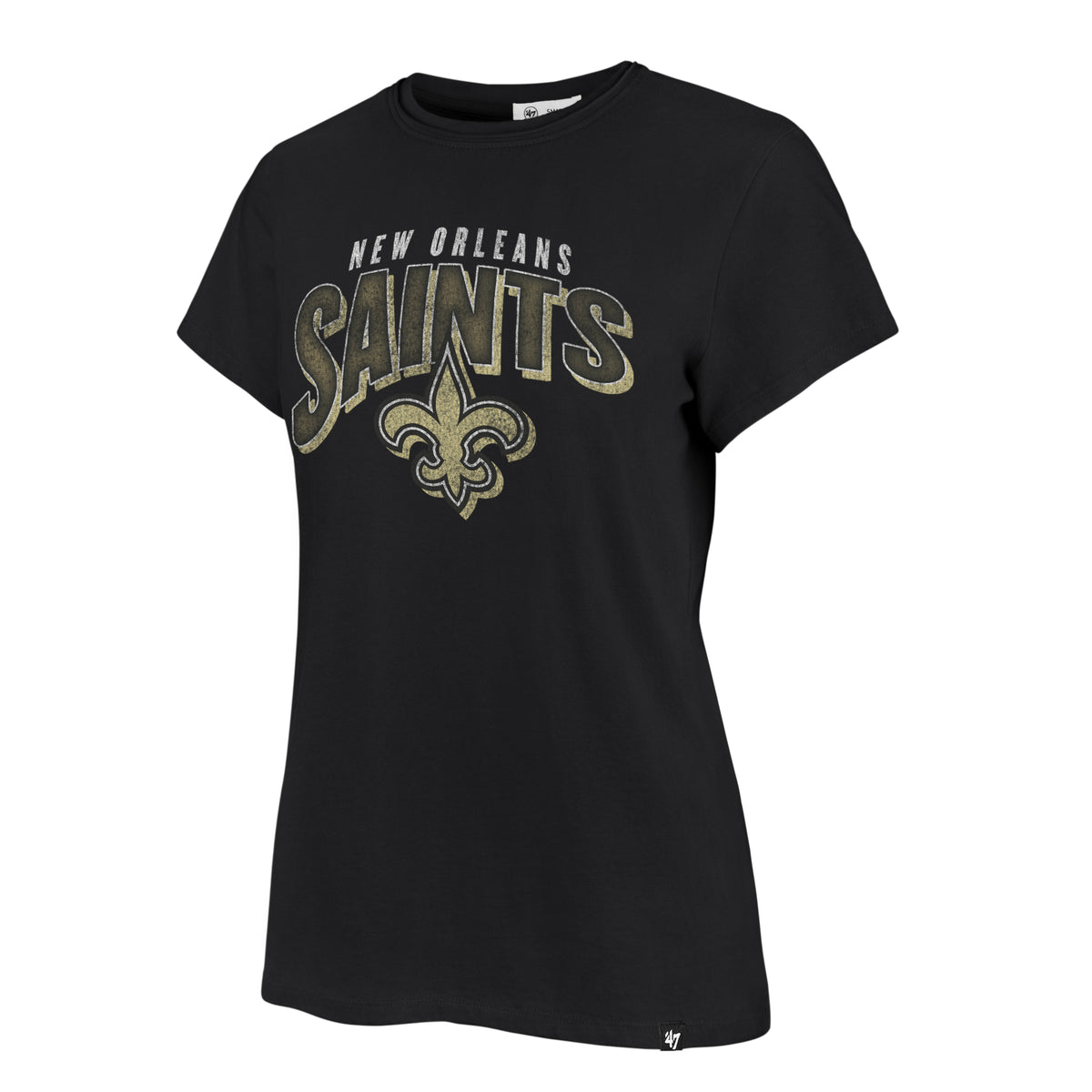 NFL New Orleans Saints Women&#39;s &#39;47 Treasure Frankie Tee