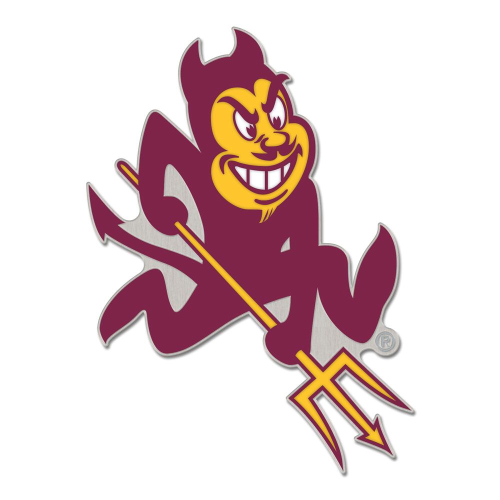 NCAA Arizona State Sun Devils WinCraft Mascot Enamel Pin