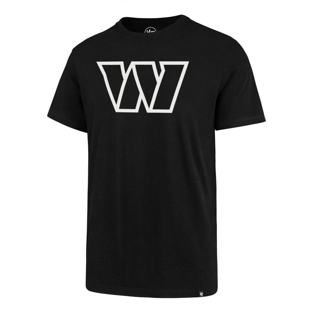 NFL Washington Commanders &#39;47 Pop Imprint Super Rival T-Shirt - Black