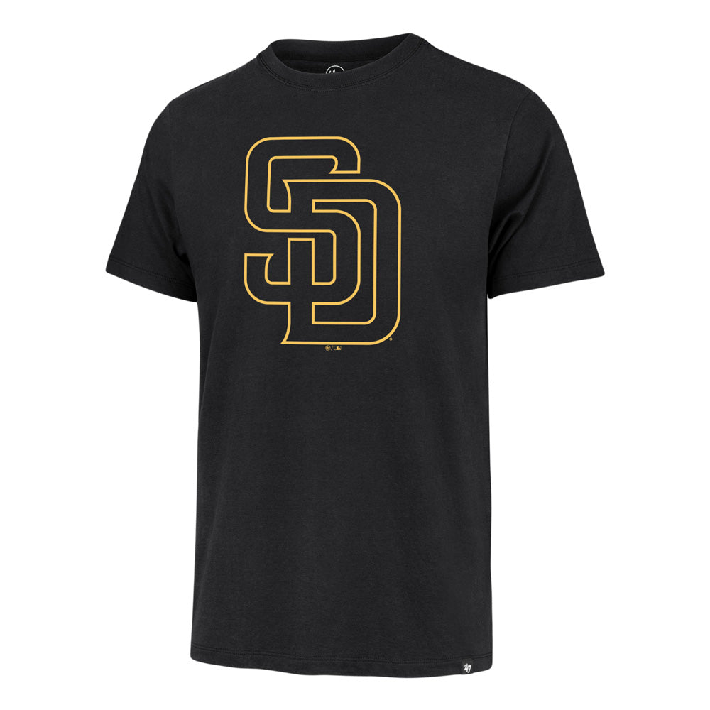 MLB San Diego Padres &#39;47 Pop Imprint T-Shirt - Black