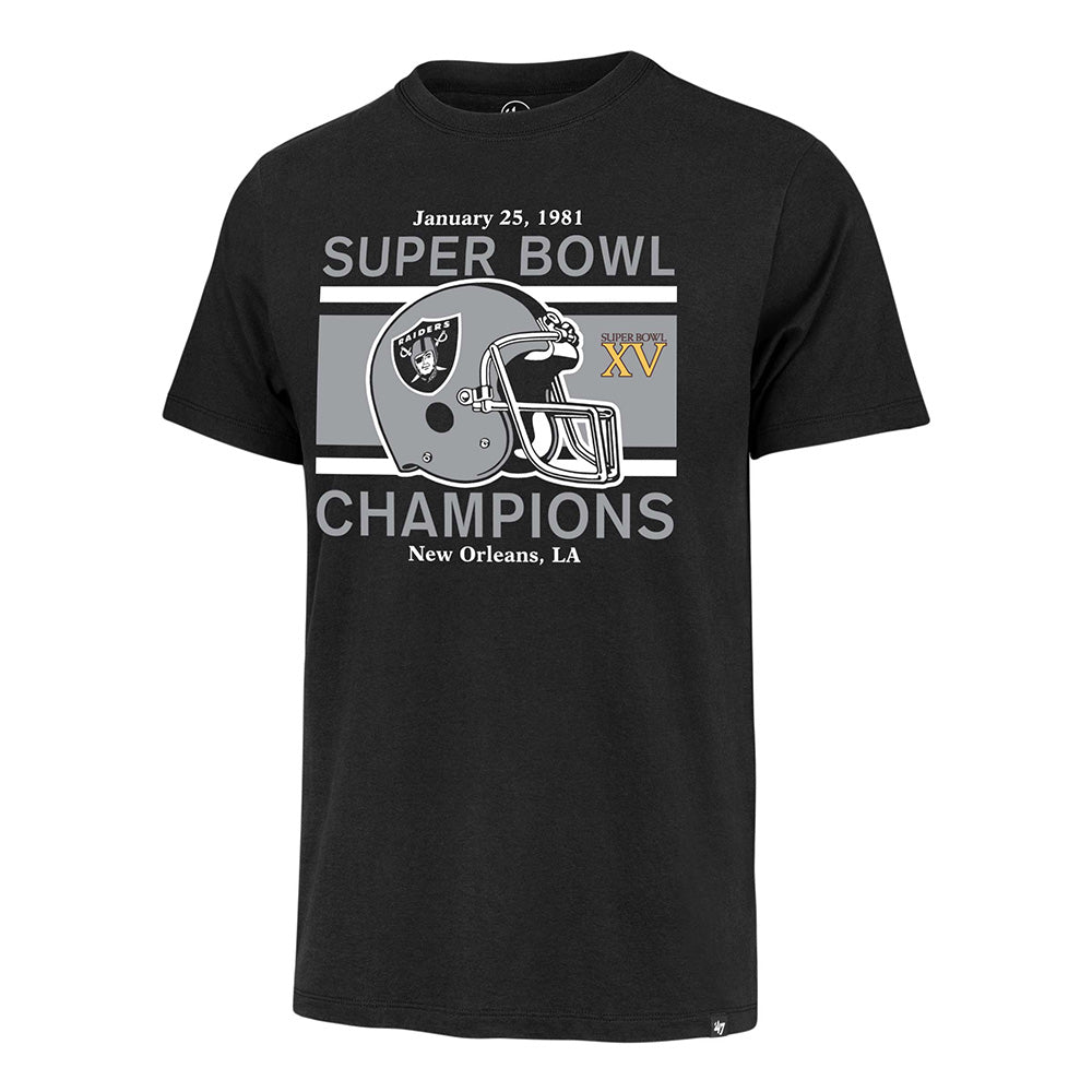 NFL Las Vegas Raiders &#39;47 Super Bowl XV Regional Franklin T-Shirt - Black