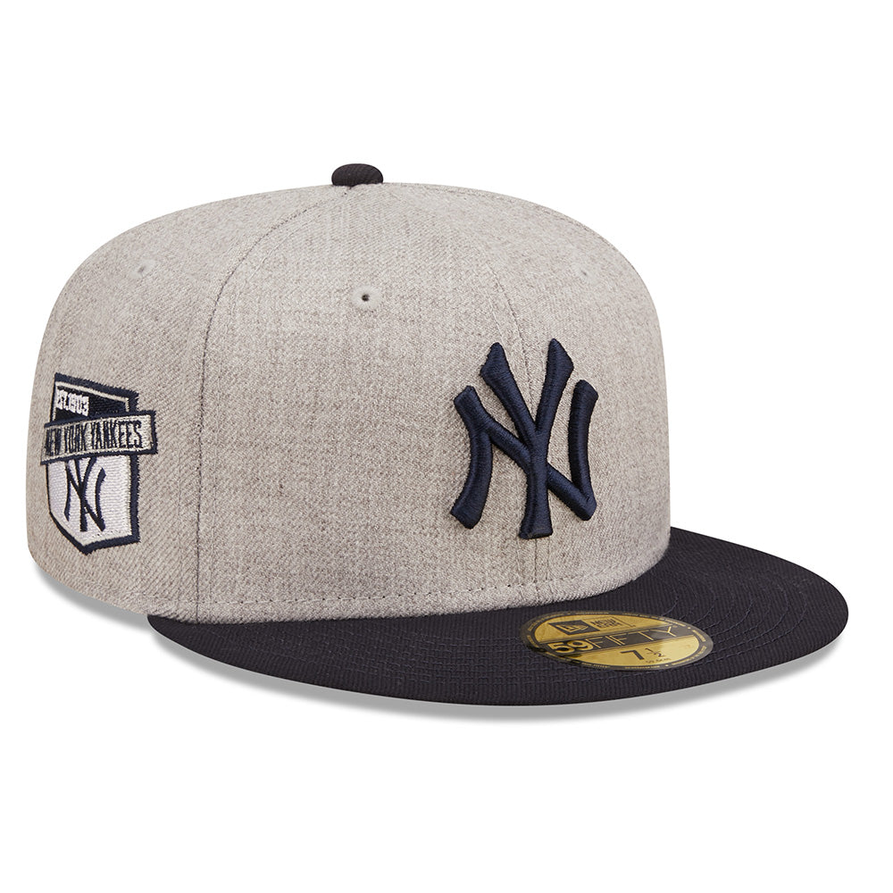 MLB New York Yankees New Era Heather Patch 59FIFTY Fitted