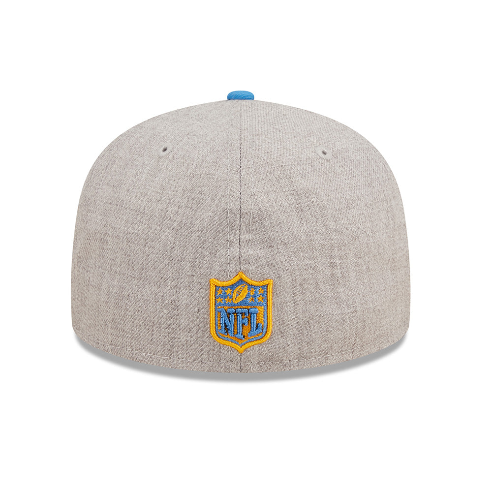 NFL Los Angeles Chargers New Era Heather Patch 59FIFTY Fitted