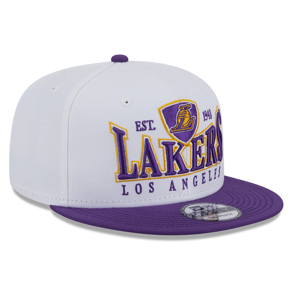 NBA Los Angeles Lakers New Era Crest 9FIFTY Snapback